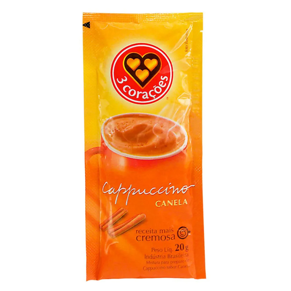 CAPPUCCINO 3 CORACOES CANELA 20G