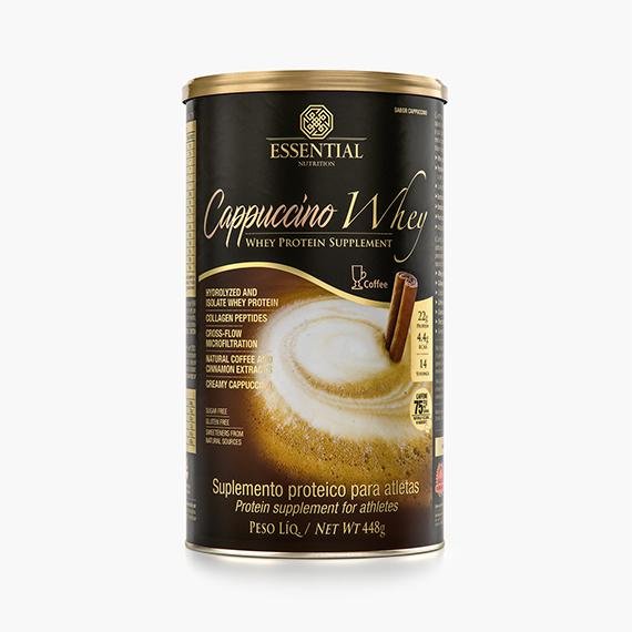CAPPUCCINO WHEY ESSENTIAL LATA 448G