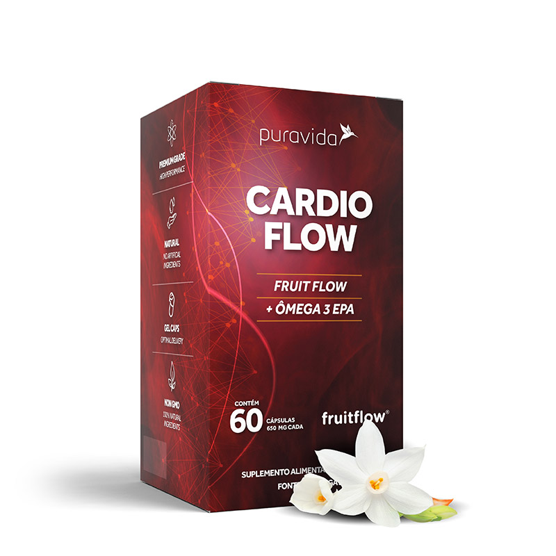 CAPSULA CARDIO FLOW PURA VIDA 60 CAPS