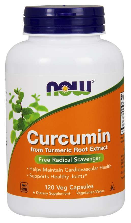 CAPSULA CURCUMIN NOW 120CAPS