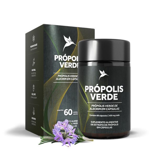 CAPSULA PROPOLIS VERDE PURA VIDA UN