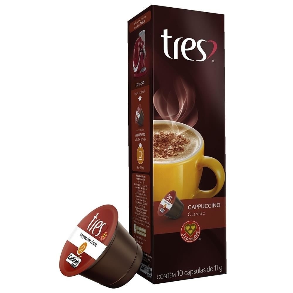 CAPSULA TRES CAPPUCCINO CLASSIC 10X2,5G