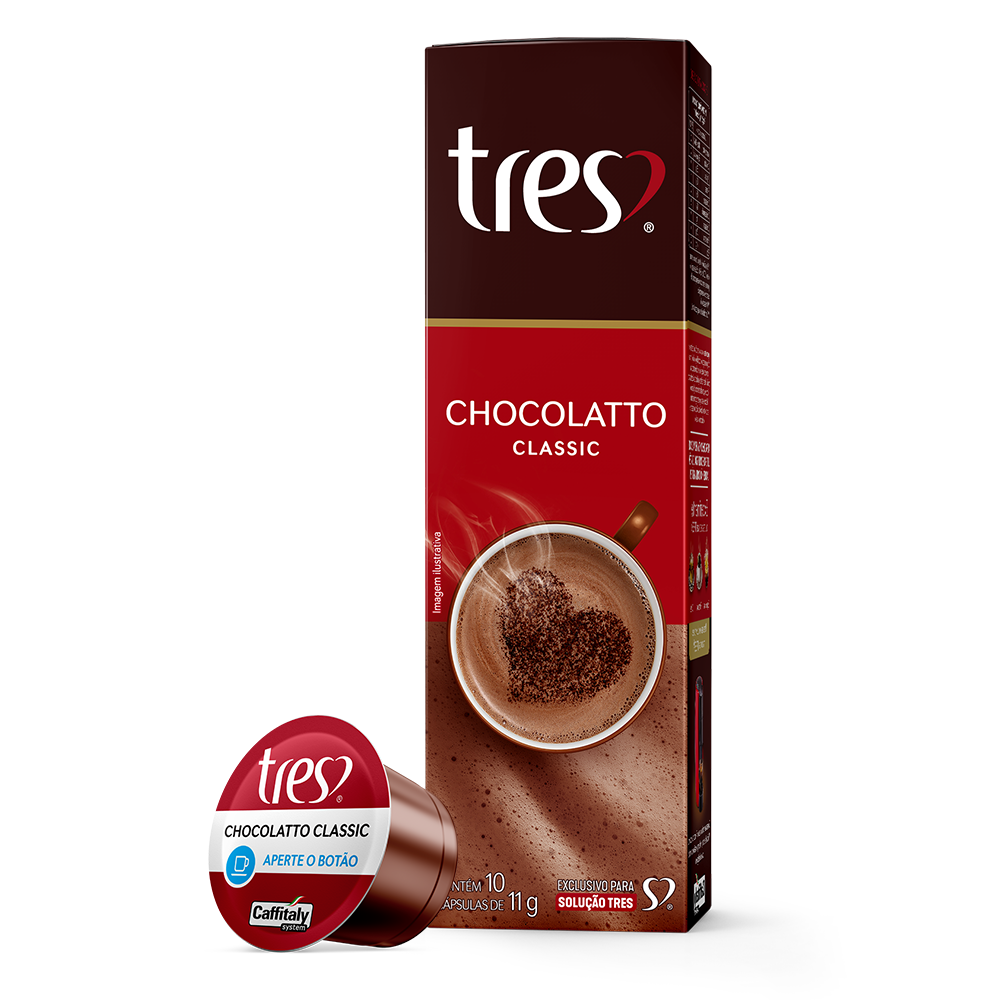 CAPSULA TRES CHOCOLATE QUENTE 10X2,5G