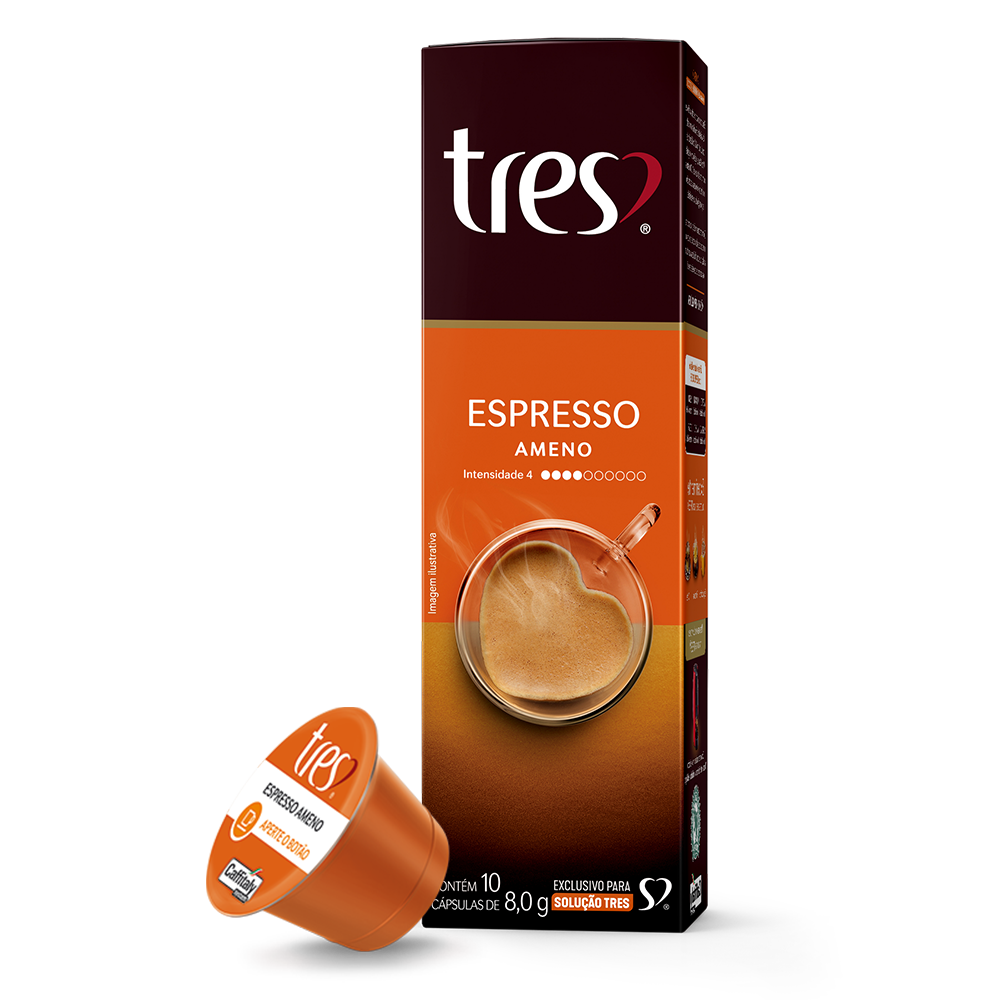 CAPSULA TRES EXPRESSO AMENO 10X25G