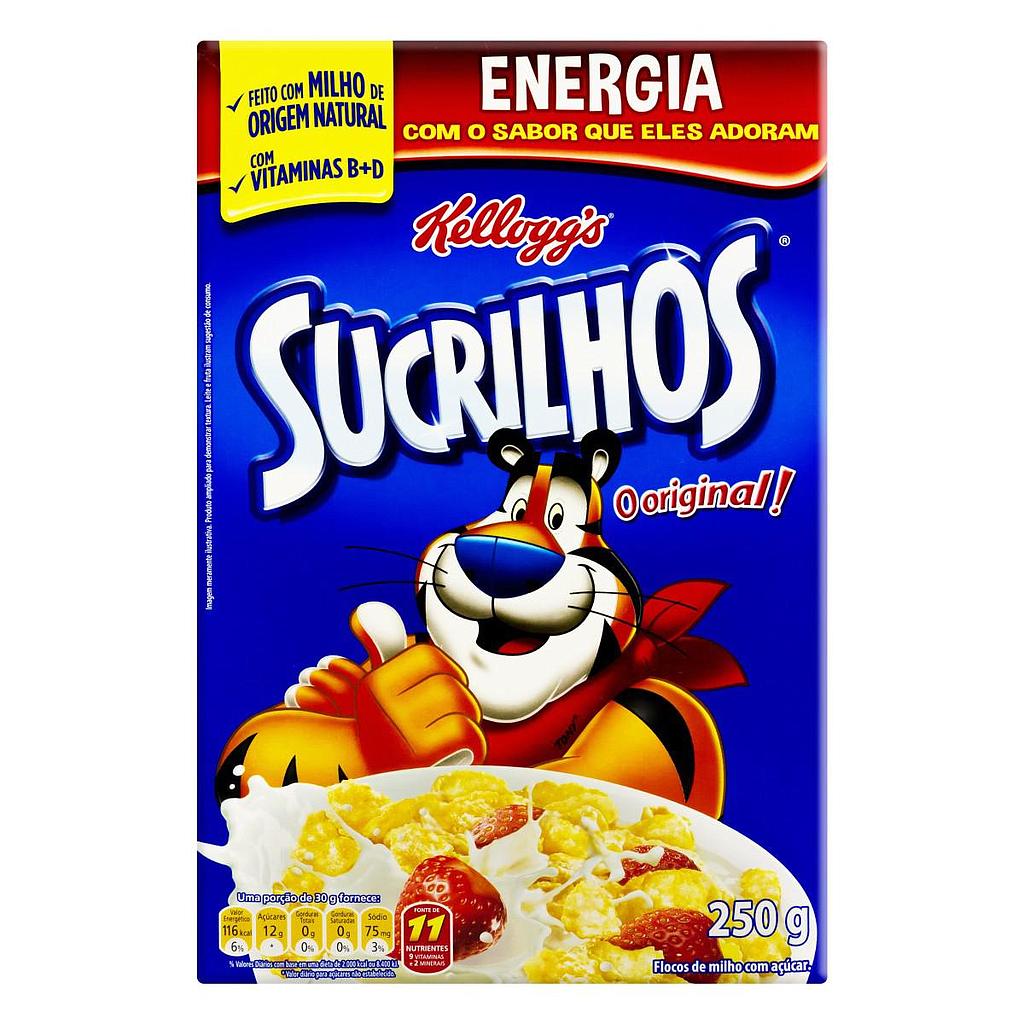 CEREAL MATINAL SUCRILHOS KELLOGGS 250G ORIGINAL