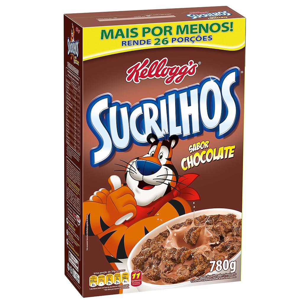 CEREAL MATINAL SUCRILHOS KELLOGGS CHOCOLATE 780G