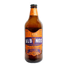 CERVEJA ALBANOS PILSEN 600ML