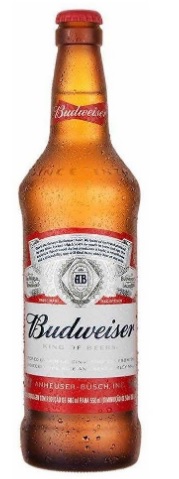 CERVEJA BUDWEISER 550ML