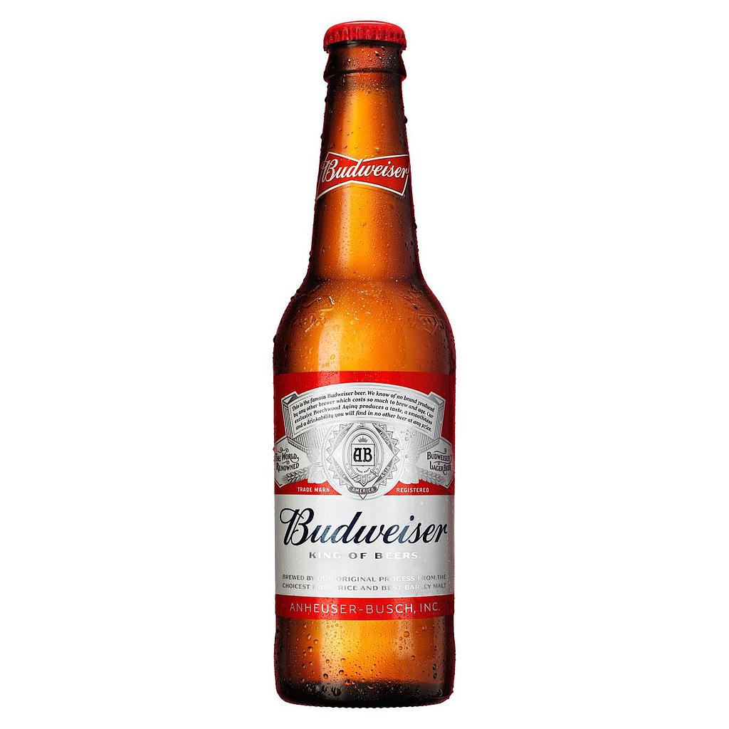 CERVEJA BUDWEISER LONG NECK 343ML