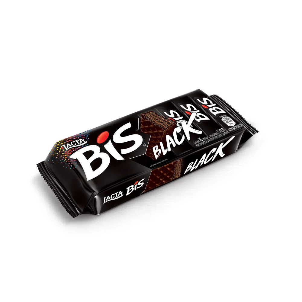 CHOCOLATE LACTA BIS BLACK 100,8G