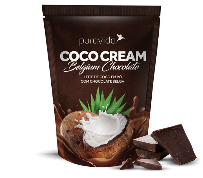 COCO CREAM BELGIUM CHOCOLATE PURA VIDA  250G