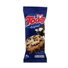 COOKIE BAUNILHA COM GOTAS DE CHOCOLATE TODDY 40G