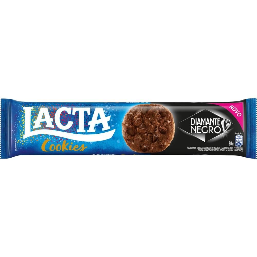 COOKIE LACTA DIAMANTE NEGRO 80G