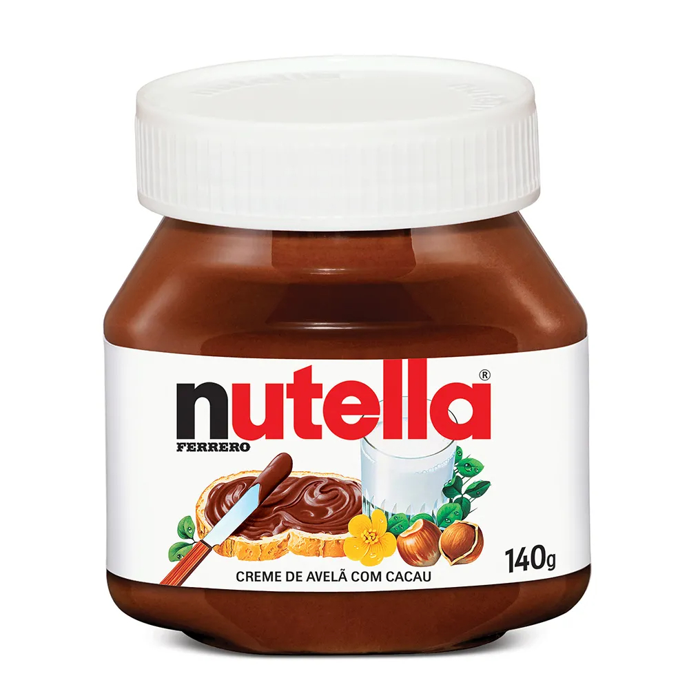 CREME DE AVELÃ NUTELLA 140G