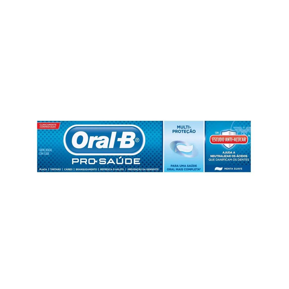 CREME DENTAL ORAL-B PRO SAUDE 70G