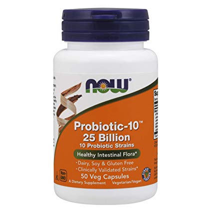 CÁPSULA PROBIOTIC 10 25 BILLION NOW UN
