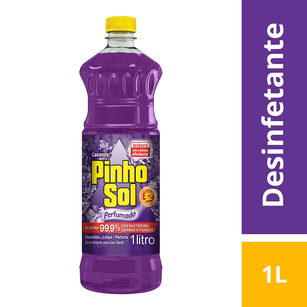 DESINFETANTE PINHO SOL LAVANDA 1L