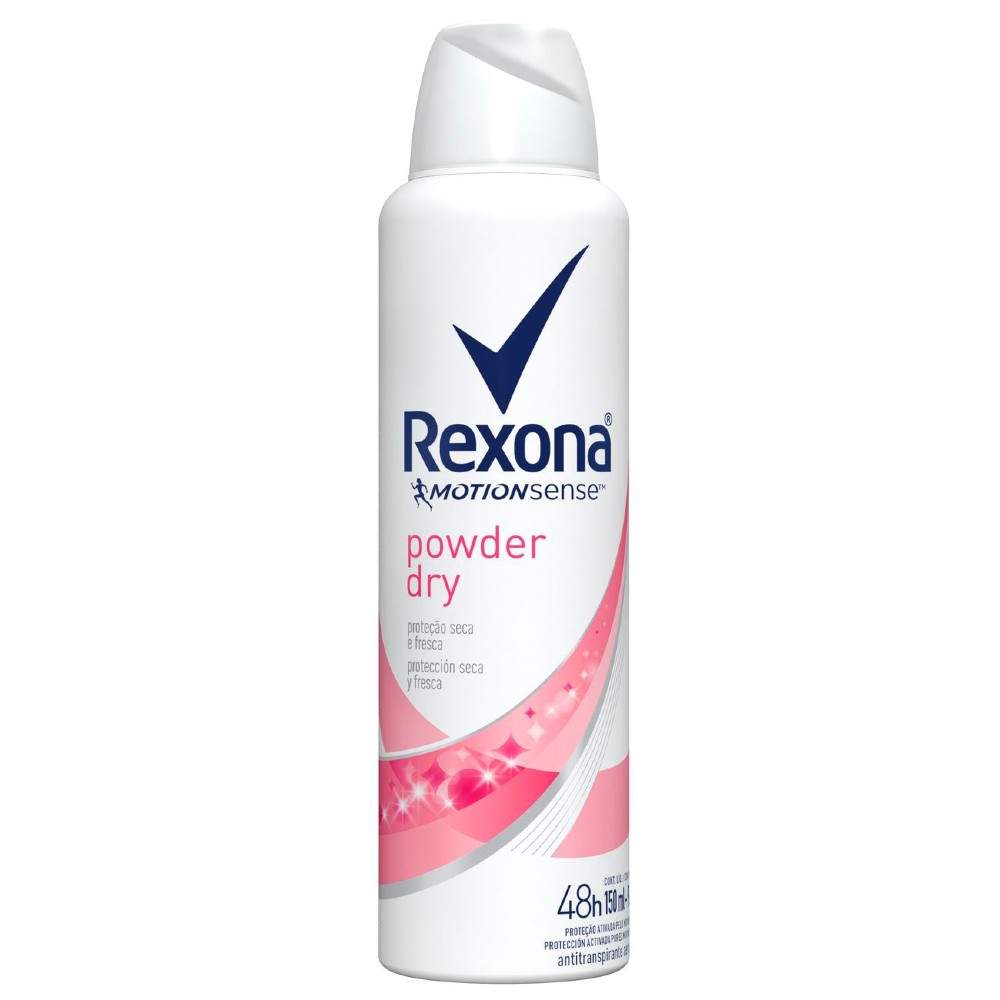 DESODORANTE REXONA WOMEN POWDER DRY AEROSOL 150ML