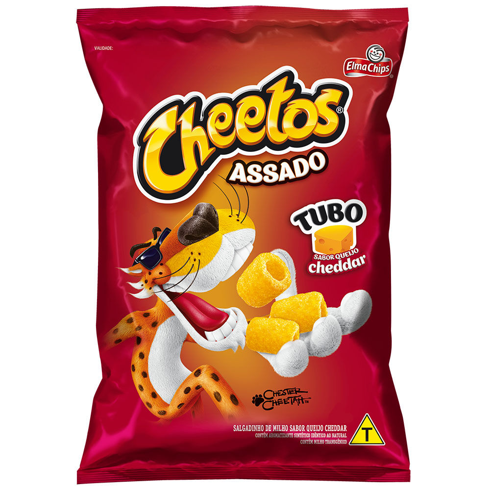 ELMA CHIPS CHEETOS TUBO CHEDDAR 42G