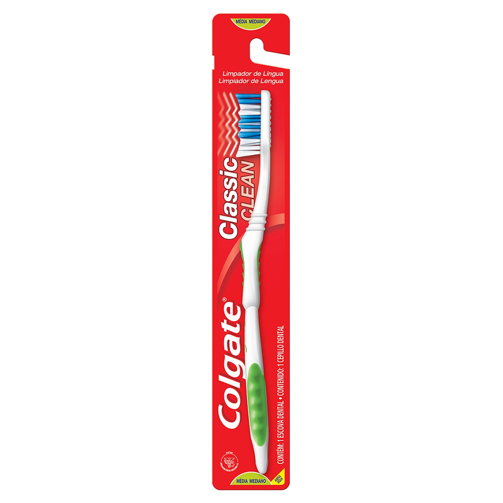 ESCOVA DENTAL COLGATE CLASSIC MACIA CLEAN