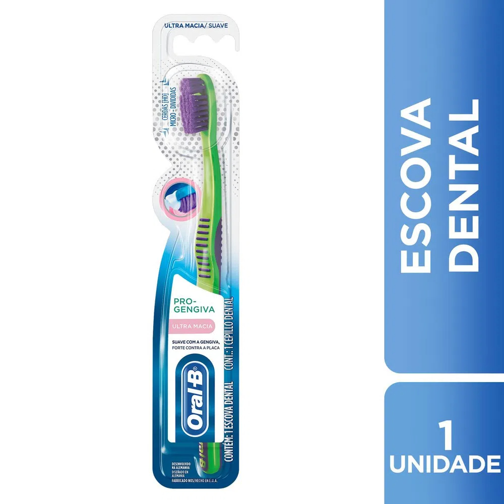 ESCOVA DENTAL ORAL B PRO GENGIVA ULTRA MACIA UN