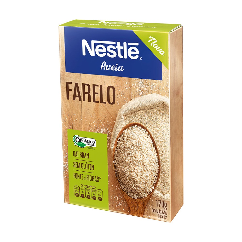 FARELO DE AVEIA ORGÂNICA NESTLÉ 170G