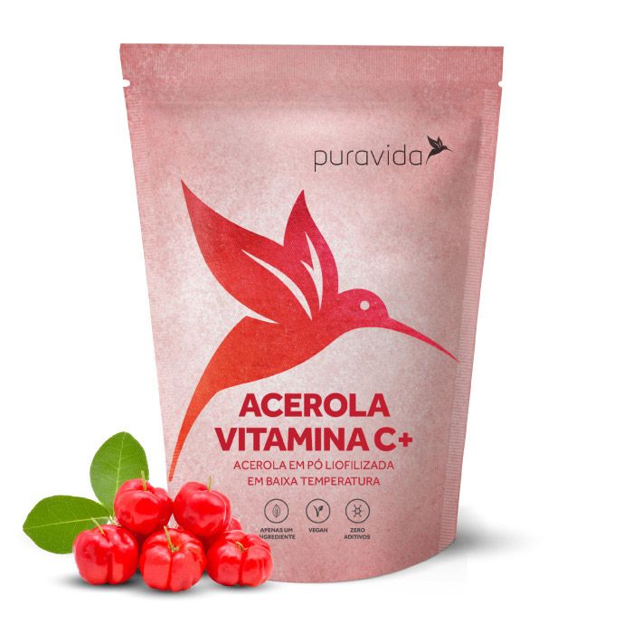 FARINHA ACEROLA PREMIUM C+ PURA VIDA 100G