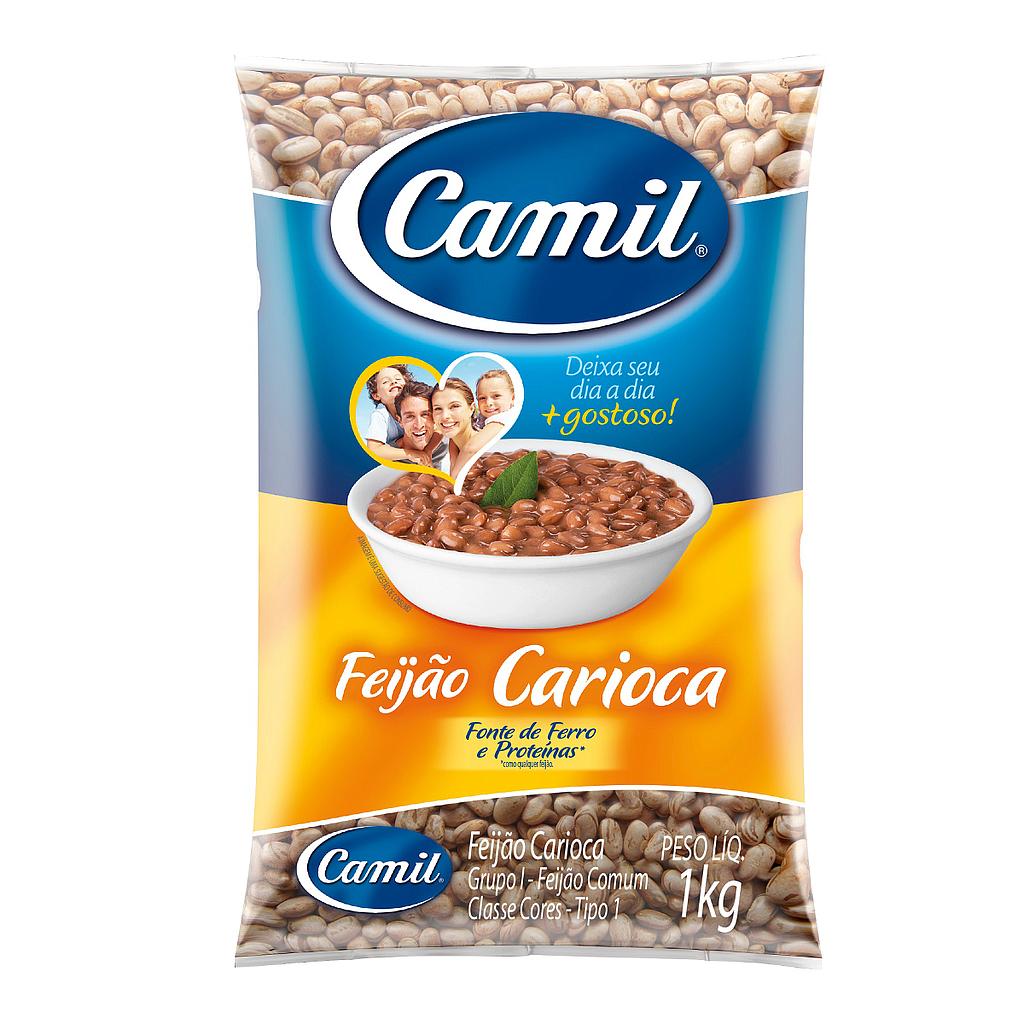 FEIJAO CAMIL 1KG CARIOCA