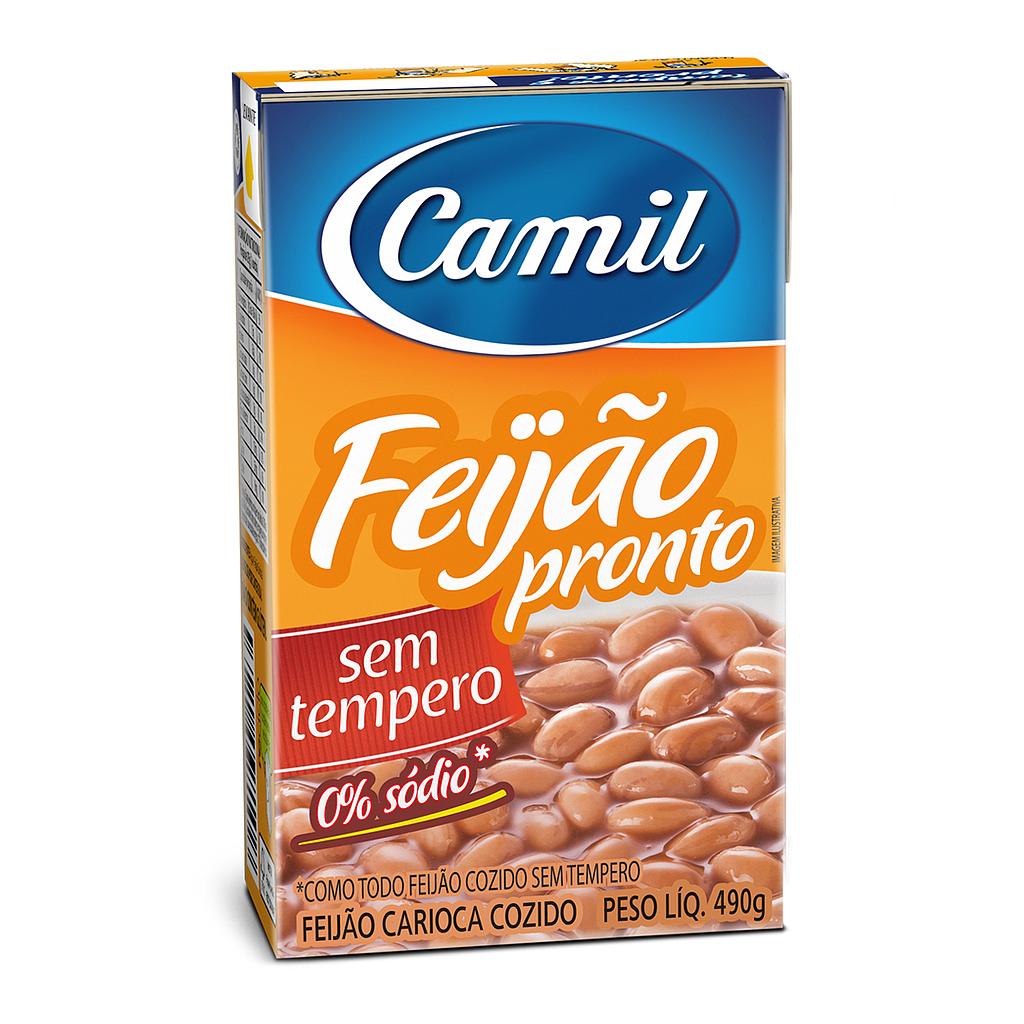 FEIJAO CAMIL PRONTO CARIOCA 490G