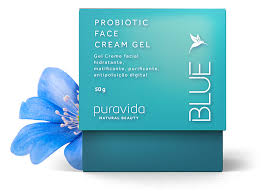 GEL CREME FACIAL BLUE PURAVIDA 50G