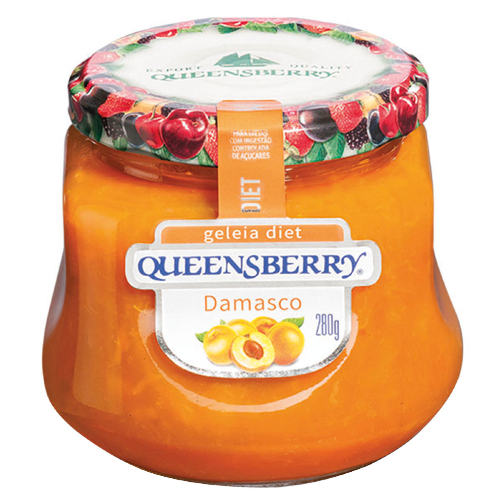 GELEIA QUEENSBERRY DAMASCO DIET 280G