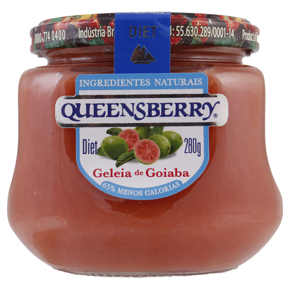 GELEIA QUEENSBERRY GOIABA DIET 280G