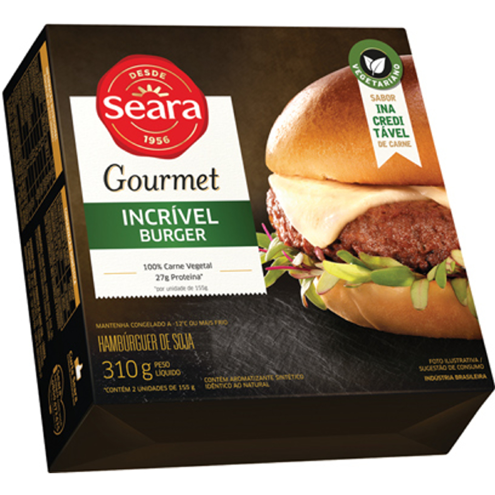 HAMBURGUER CARNE INCRIVEL SEARA