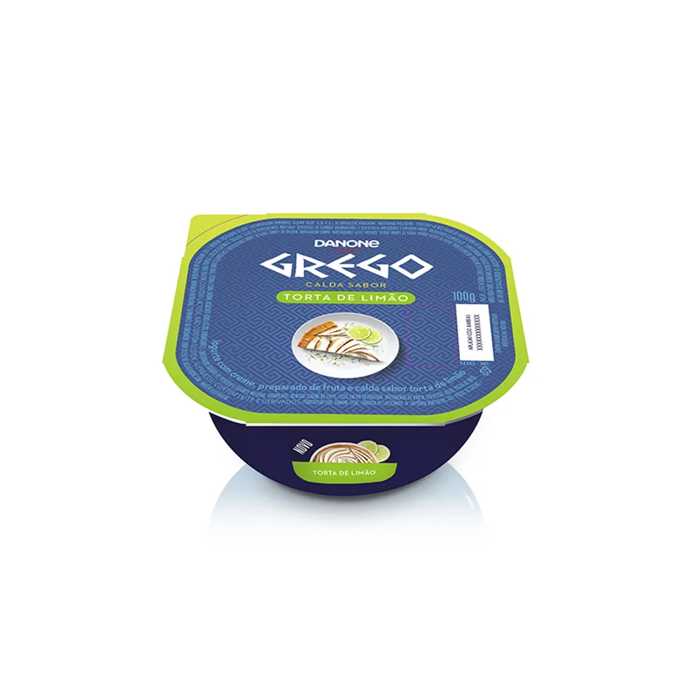 IOGURTE DANONE GREGO TORTA DE LIMAO 100G