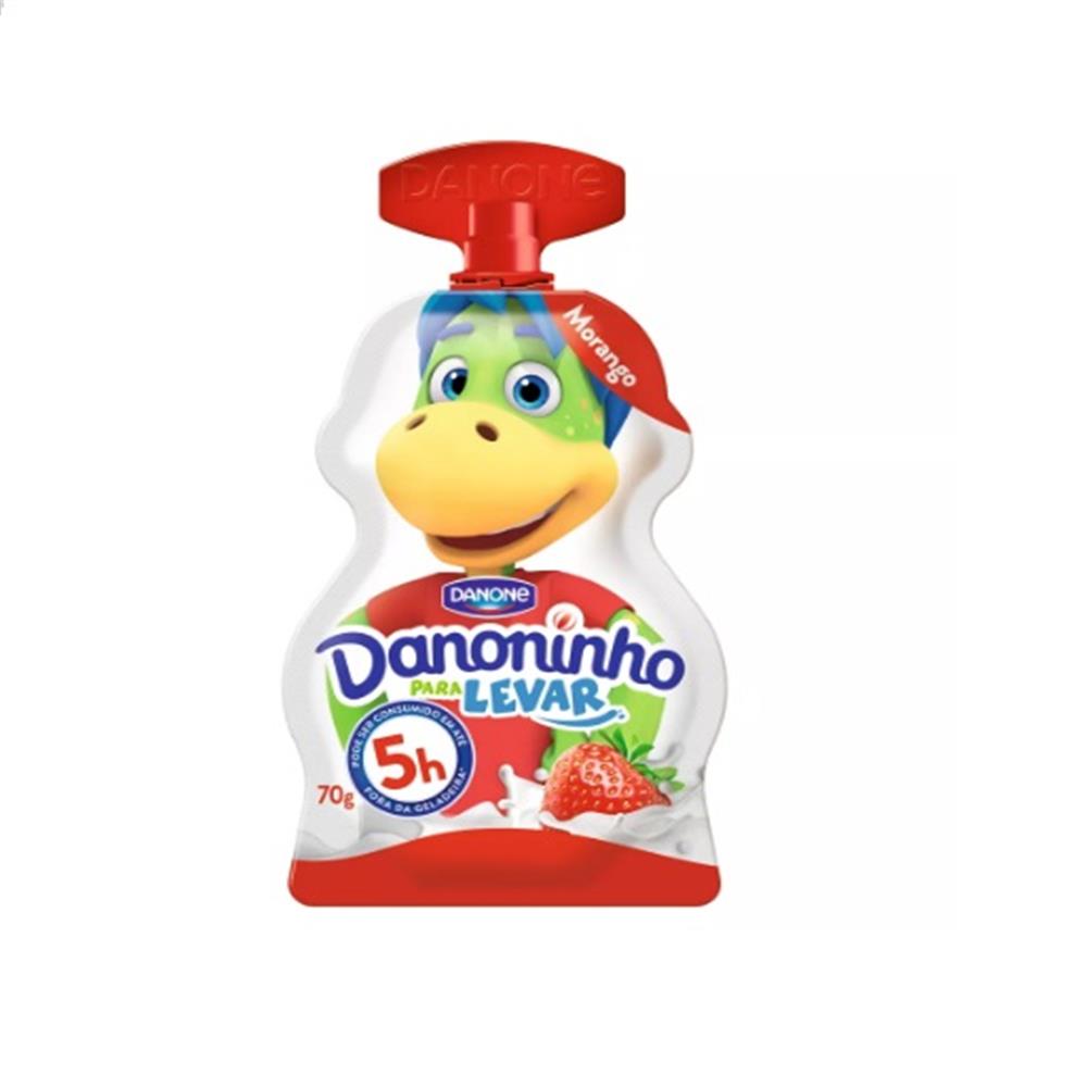 IOGURTE DANONINHO PARA LEVAR MORANGO 70G