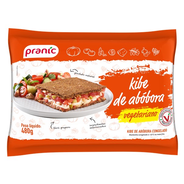 KIBE DE ABOBORA VEGANO PRANIC 440G