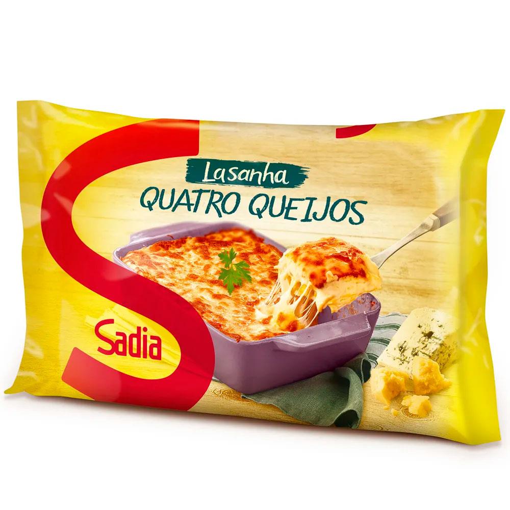 LASANHA SADIA  4 QUEIJOS 350G