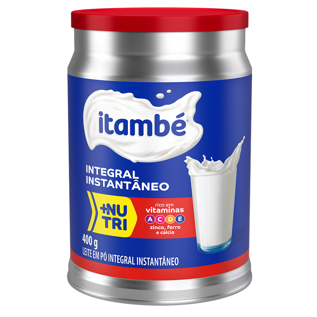 LEITE EM PO ITAMBE INTEGRAL INSTANTANEO LATA 400G