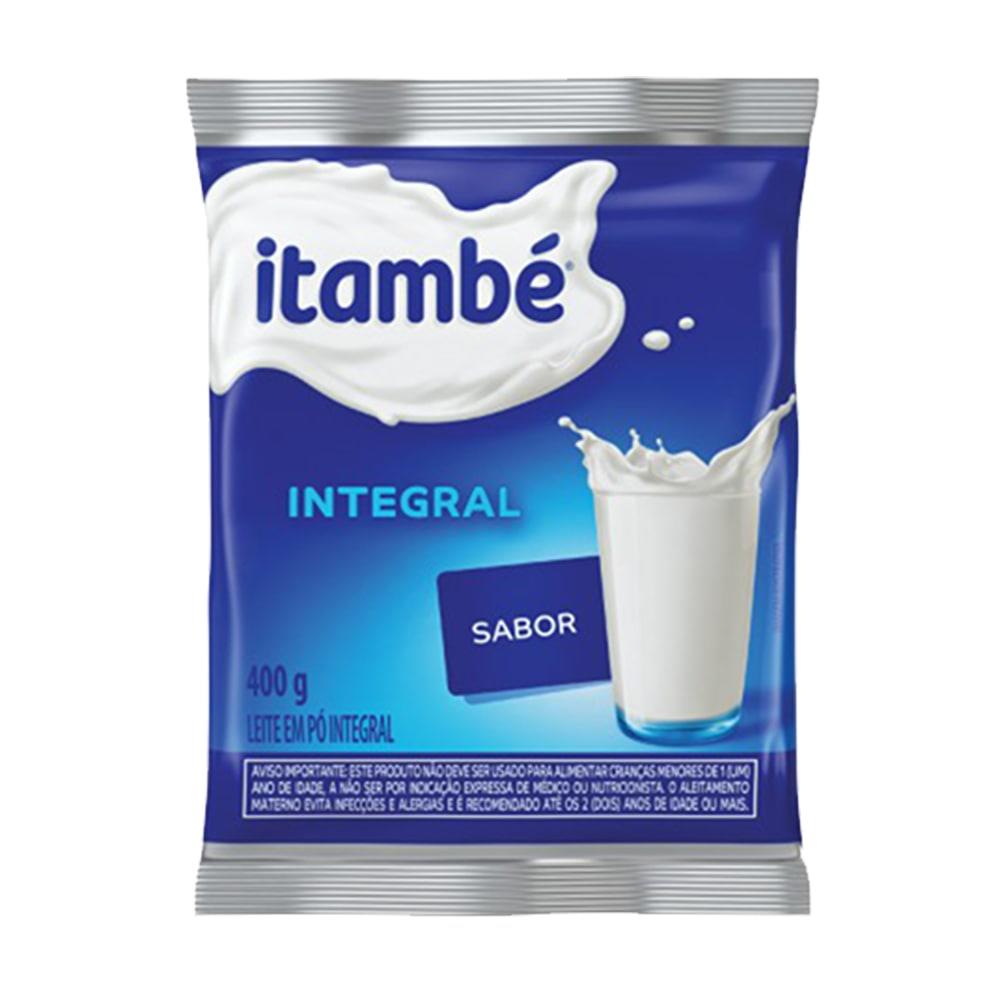 LEITE EM PO ITAMBE INTEGRAL PACOTE 400G