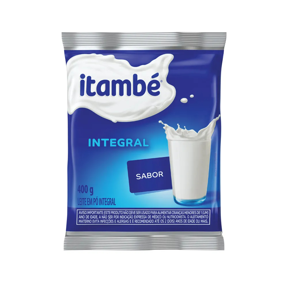 LEITE EM PÓ INTEGRAL ITAMBÉ  400G