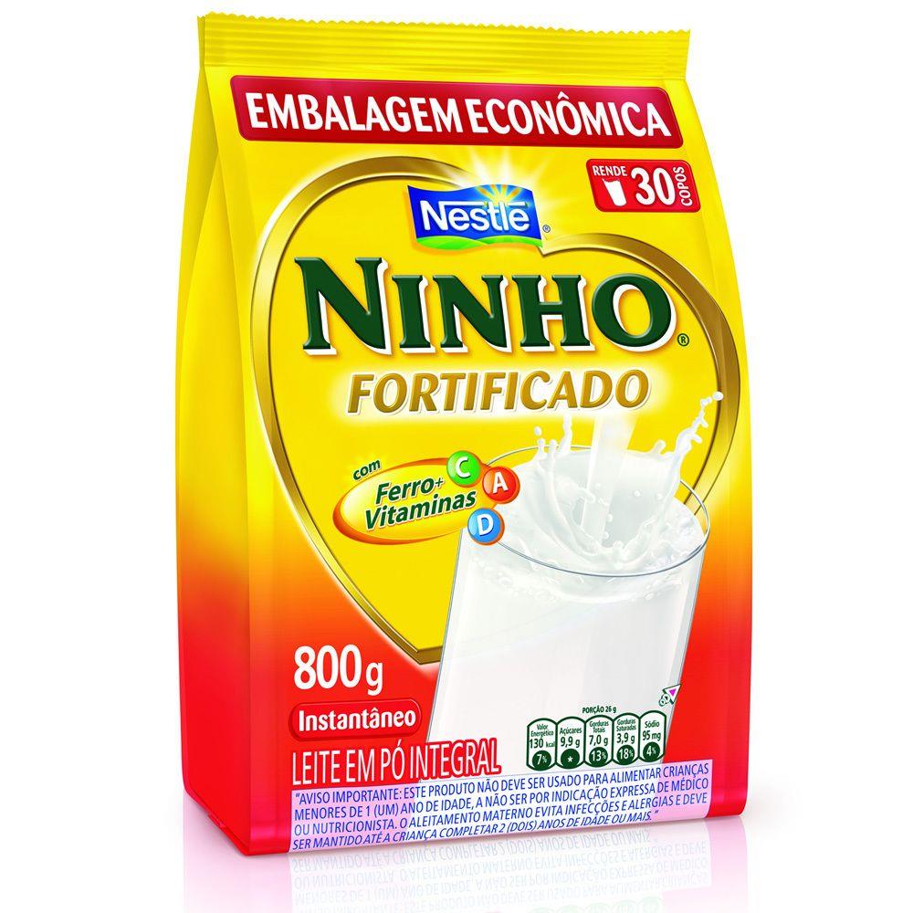 LEITE NESTLÉ NINHO INSTANTANEO SACHE  800G