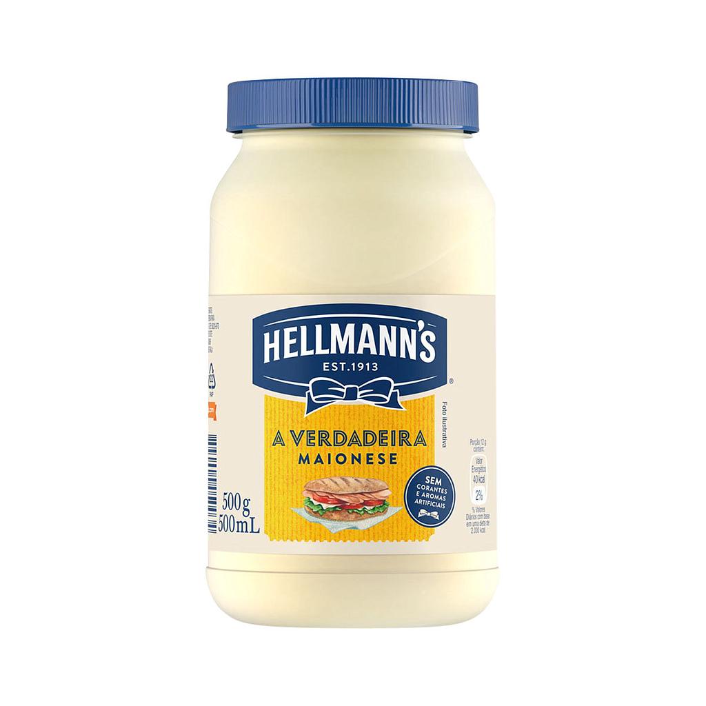 MAIONESE HELLMANNS TRADICIONAL POTE 500G