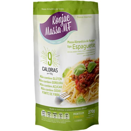 MASSA ALIMENTÍCIA ESPAGUETE KONJAC 270G