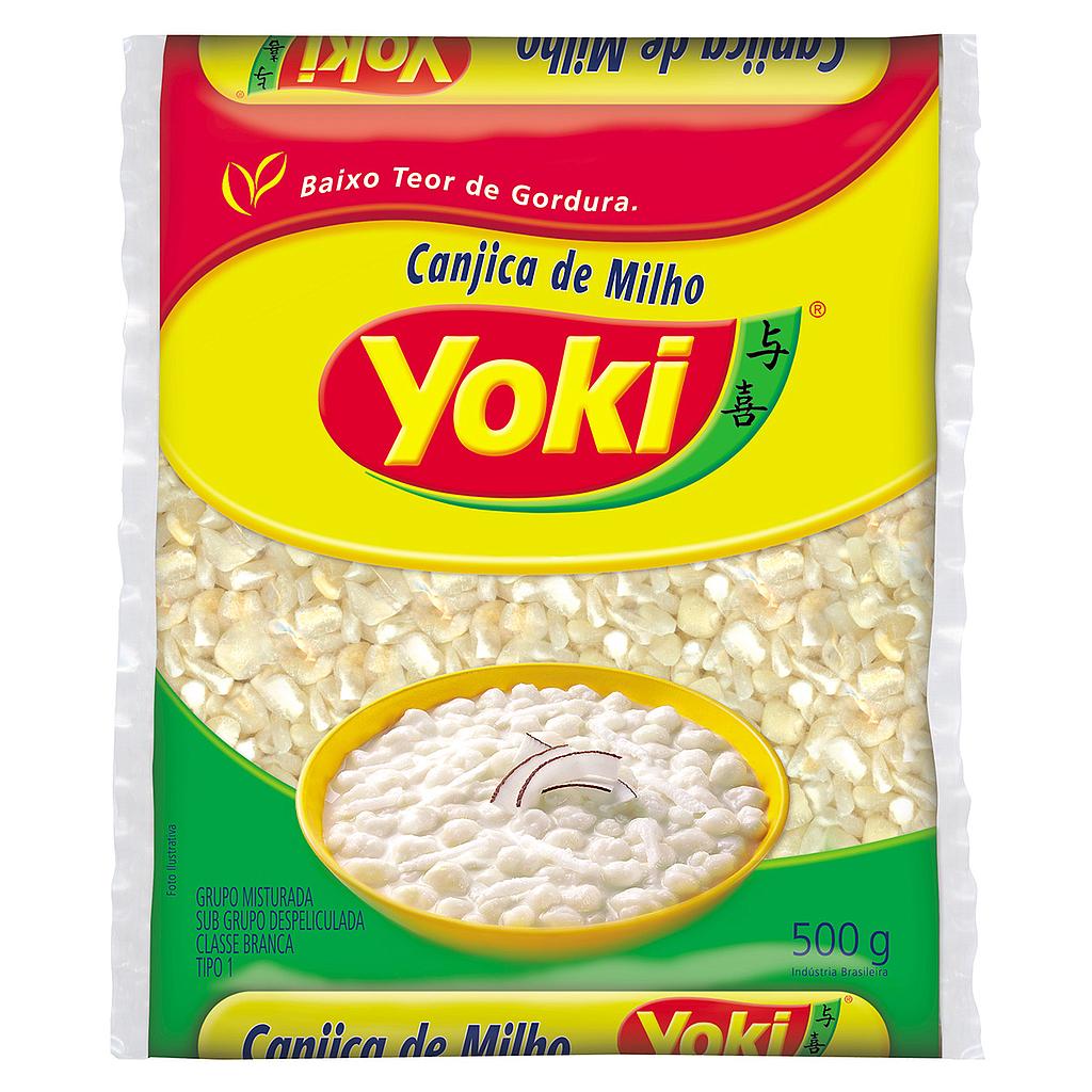 MILHO CANJICA BRANCA YOKI  500G