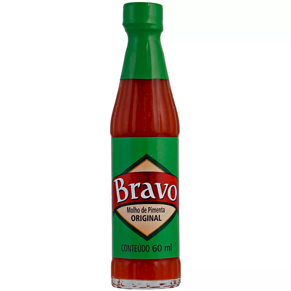 MOLHO DE PIMENTA BRAVO ORIGINAL 60ML