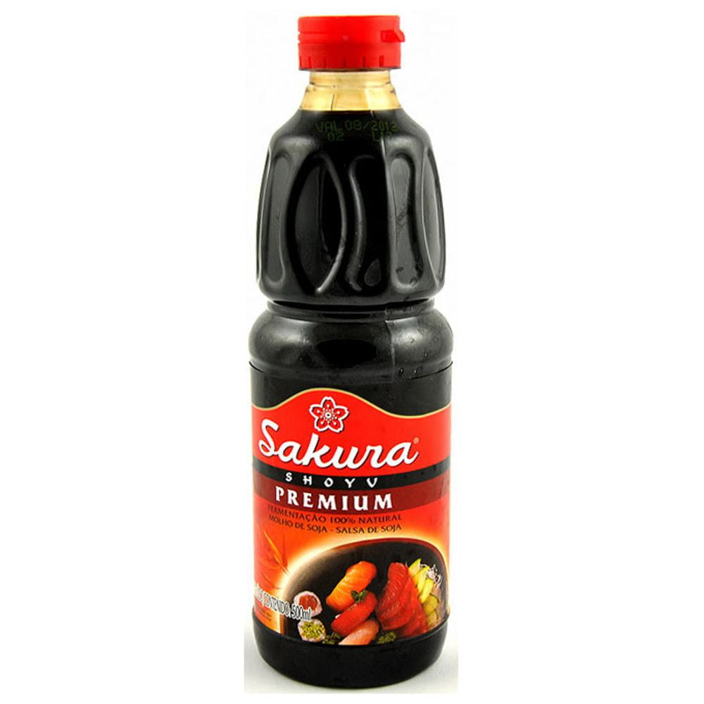 MOLHO DE SOJA SAKURA PREMIUM 500ML