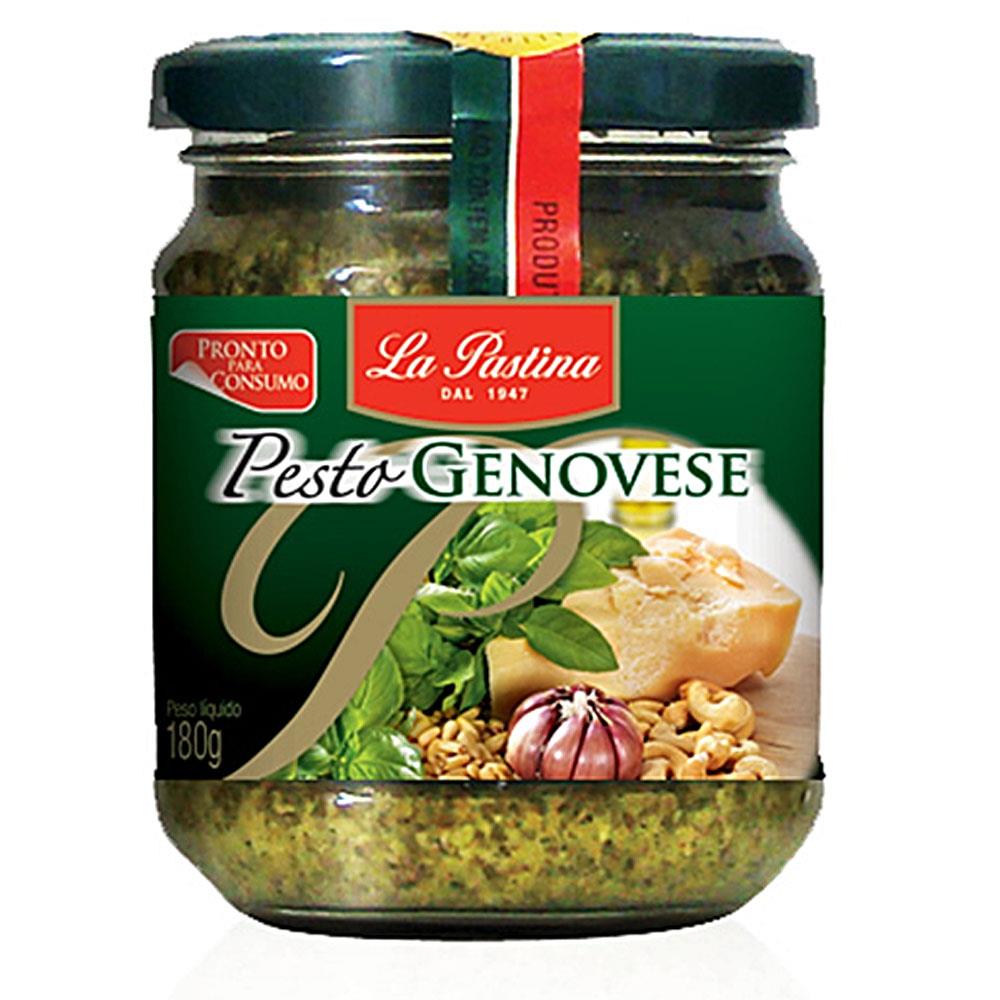 MOLHO PESTO GENOVESE LA PASTINA 180G