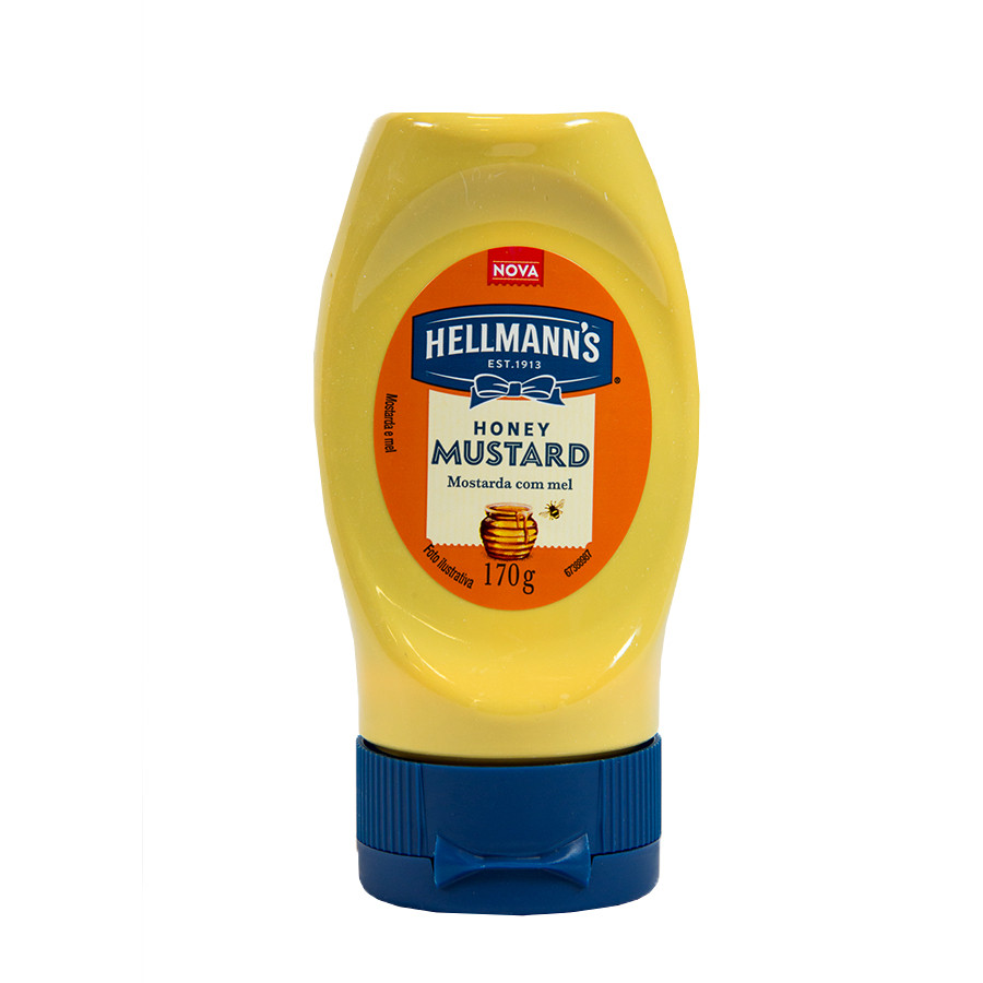 MOSTARDA HELLMANNS COM MEL 170G