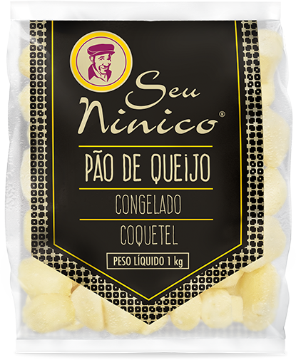 PAO QUEIJO SEU NINICO COQUETEL 1KG