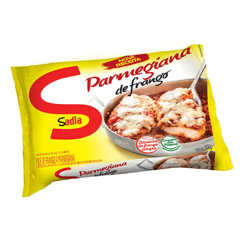 PARMEGIANA DE FRANGO SADIA 500G